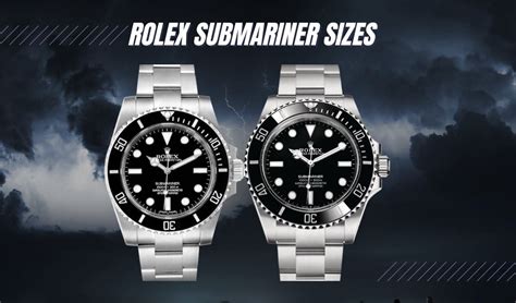 rolex submariner strap sizes